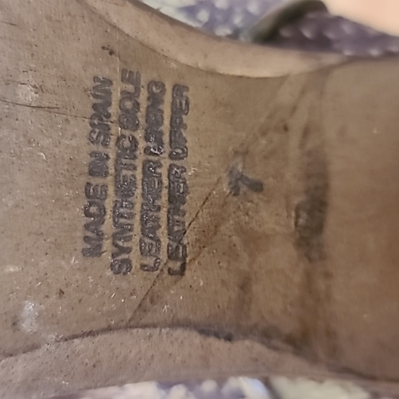 Vintage Steve Madden Leather Cowboy boots Made in Spain Size 7 - Picture 8 of 9